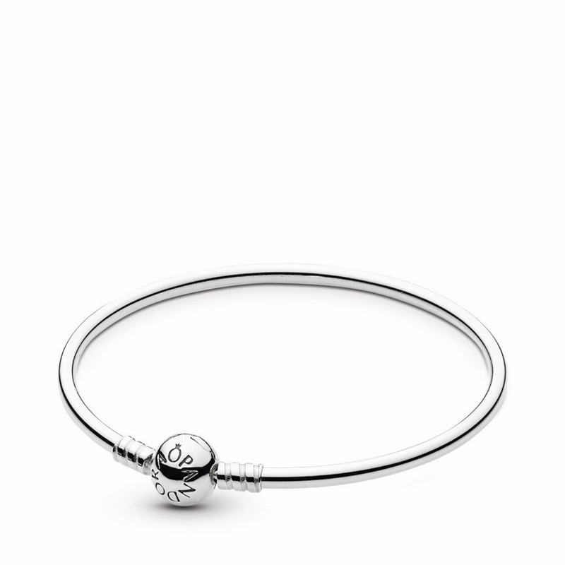 Pandora Moments Bangle Bracelet - Sterling Silver - Canada | GA8315DB